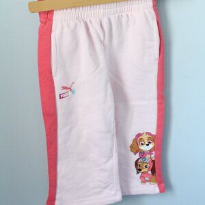 🍁5/$25🎃 Puma Paw Patrol Jogging Pants Size 2T Pink